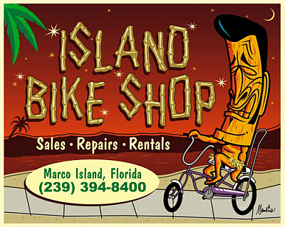 Island Bike Shop - Marco Island | Retail | Logo