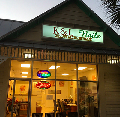 K & L Nail Salon & Spa - Palm Bay | Salons & Nails | Logo