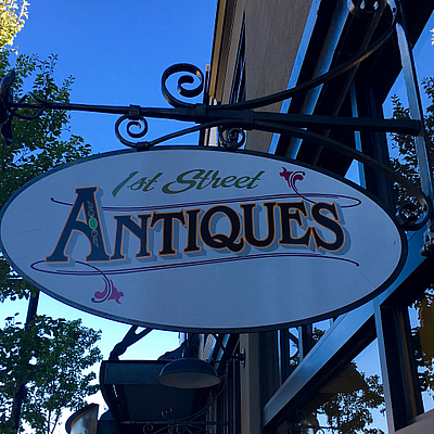 1st Street Antiques - Kalama | Retail | Logo