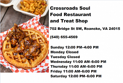 Crossroads Soul Food Restaurant and Treat Shop - Roanoke | Food Retail & Grocery | Logo