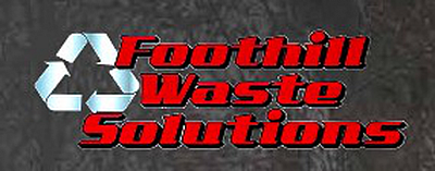 Foothill Waste Solutions - Sandy Ridge | Clearance | Logo