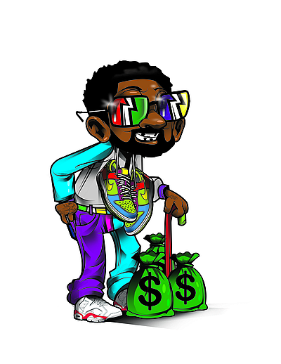 WeirdMoneyKicks - Bellflower | Retail | Logo