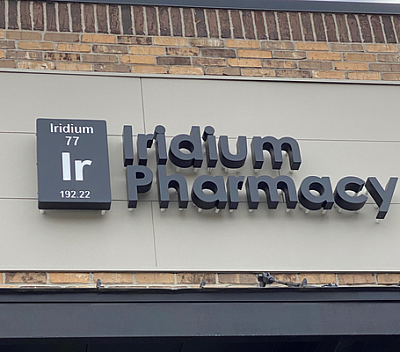 Iridium Pharmacy - Houston | Health & Medical | Logo