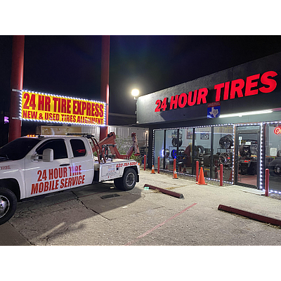 24 Hour Tire Houston - Houston | Automotive Services | Logo