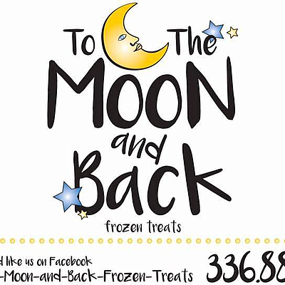 To the Moon and Back Frozen Treats - Oak Ridge | Food Retail & Grocery | Logo
