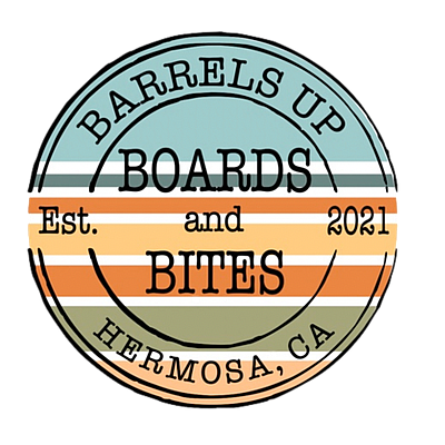 Barrels up Boards and Bites - Hermosa beach | Event Planning & Services | Logo