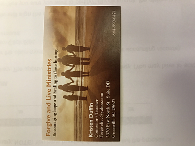 Forgive Live Ministries - Greenville | Education | Logo