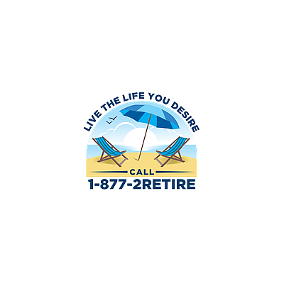 1-877-2RETIRE, LLC - Melville | Banking & Financial | Logo