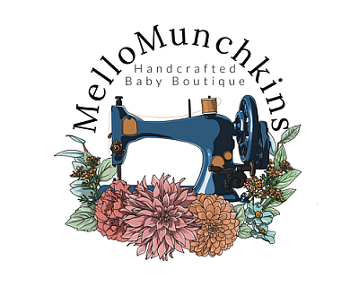 MelloMunchkins - Mountain Home | Baby & Kids | Logo
