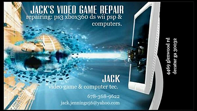 Jack's Video Game & Computer Repair - Decatur | Hobbies & Toys | Logo