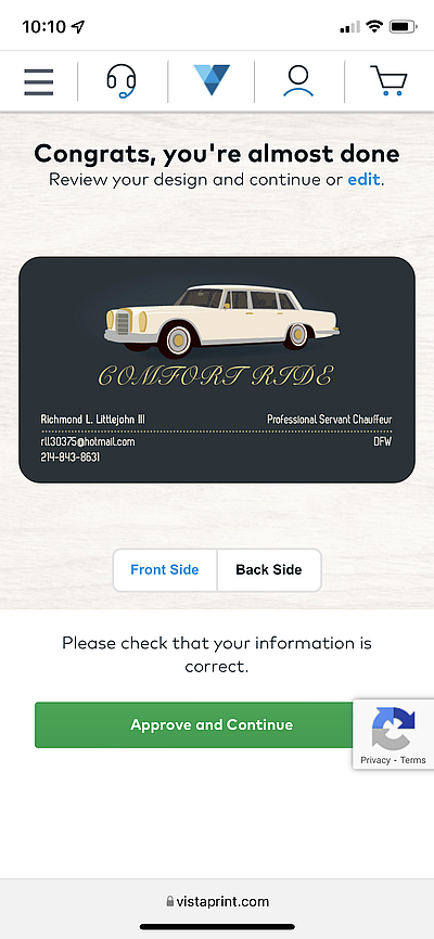 COMFORT RIDE - Addison | Hotels & Travel | Logo