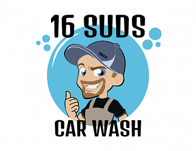 16 Suds - Pittsburgh | Automotive Services | Logo