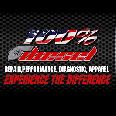 100% Diesel - Morristown | Automotive Services | Logo