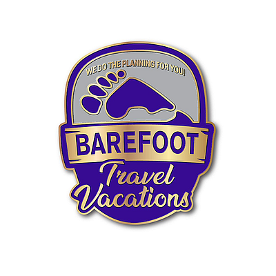 Barefoot Travel Vacactions - EASLEY | Hotels & Travel | Logo