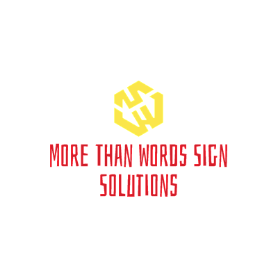 More Than Words Sign Solutions - Haslet | Local Services | Logo