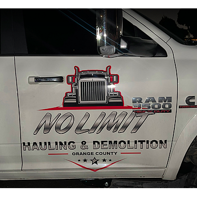 No Limit Hauling & Demolition OC - Dana Point | Contractors & Supplies | Logo