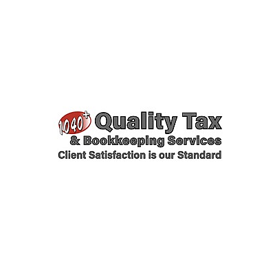 1040+ Quality Tax & Bookkeeping Services - Houston | Banking & Financial | Logo